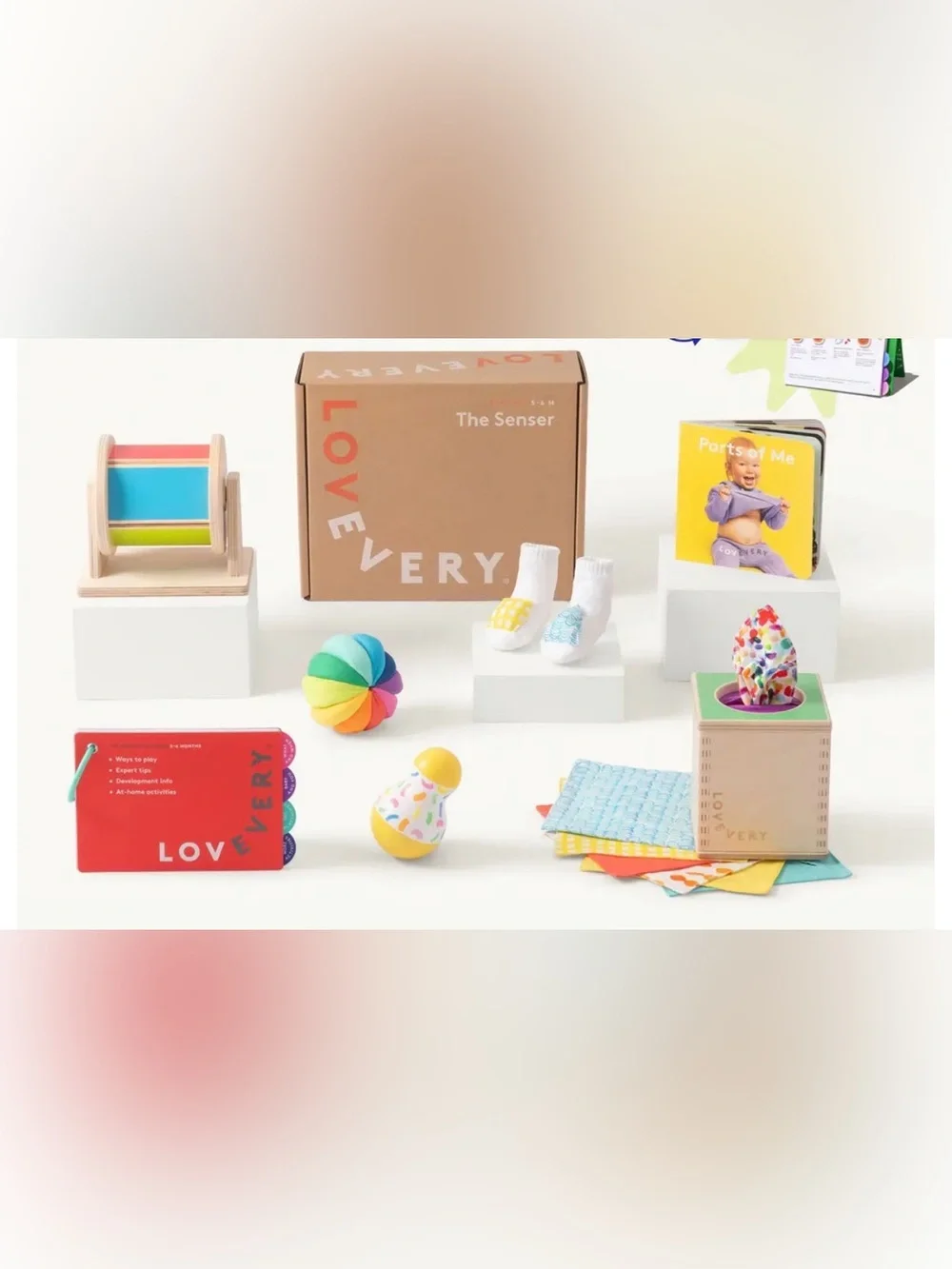 Lovevery The Senser and Crawl to Me Kit